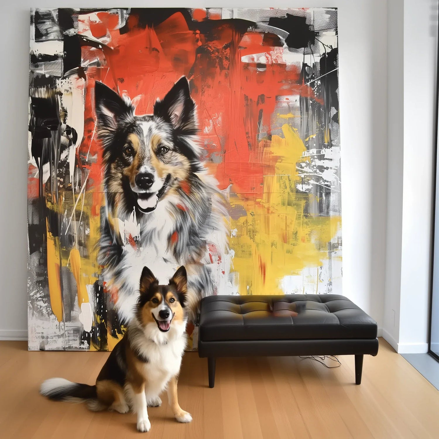 canvas for painting pet portraits from Palette Tales