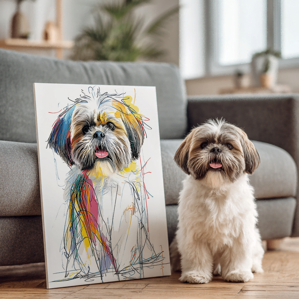 PetLines Texture Portrait