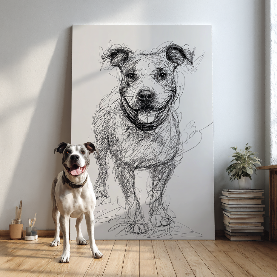 PetLines Texture Portrait