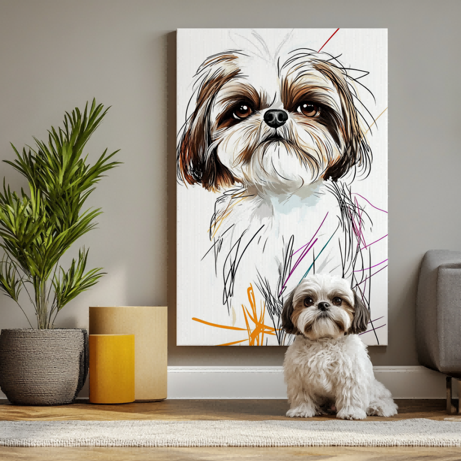 PetLines Texture Portrait