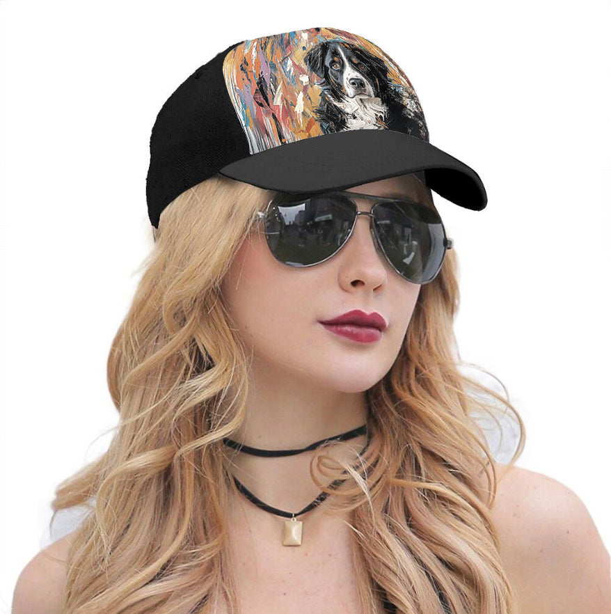 Abstract Expressionism Baseball Cap