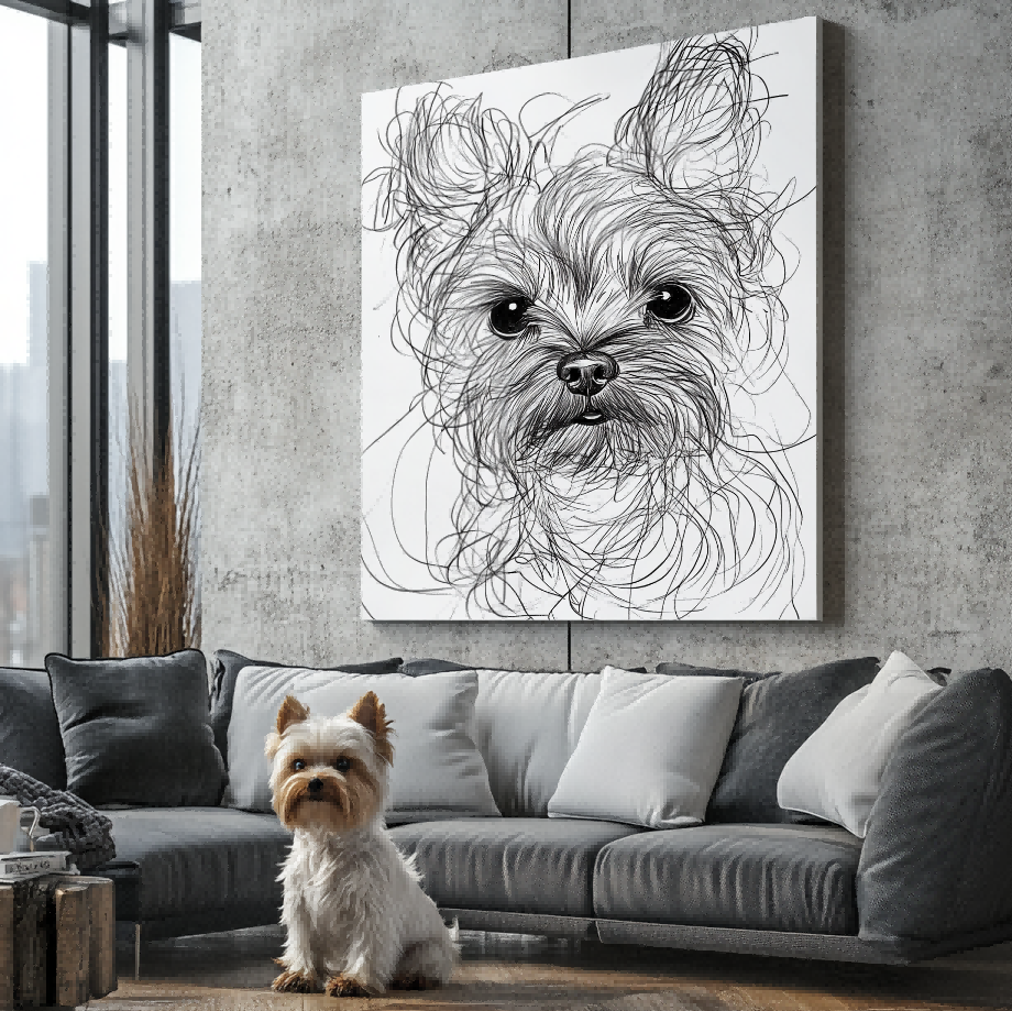 PetLines Texture Portrait