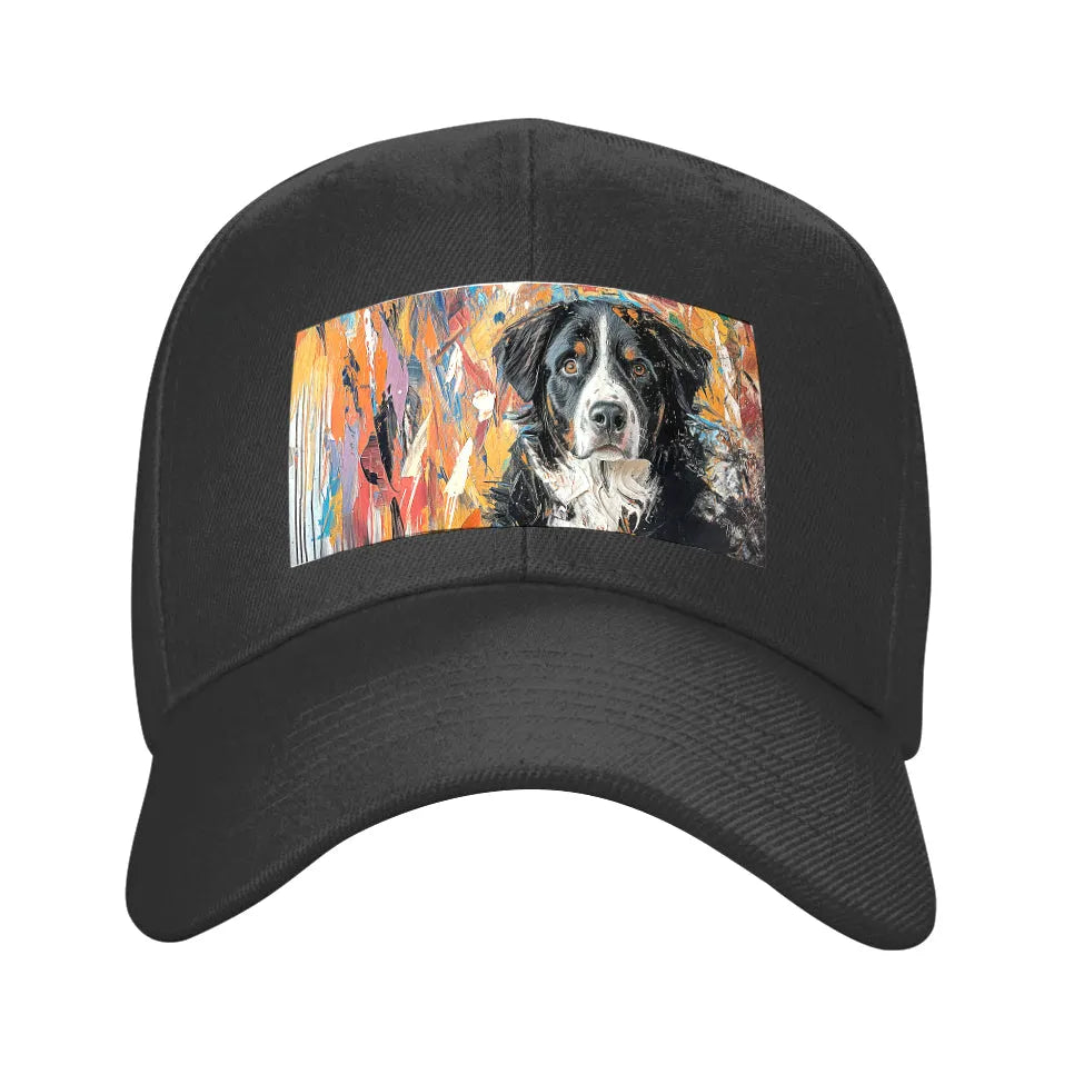 Abstract Expressionism Baseball Cap
