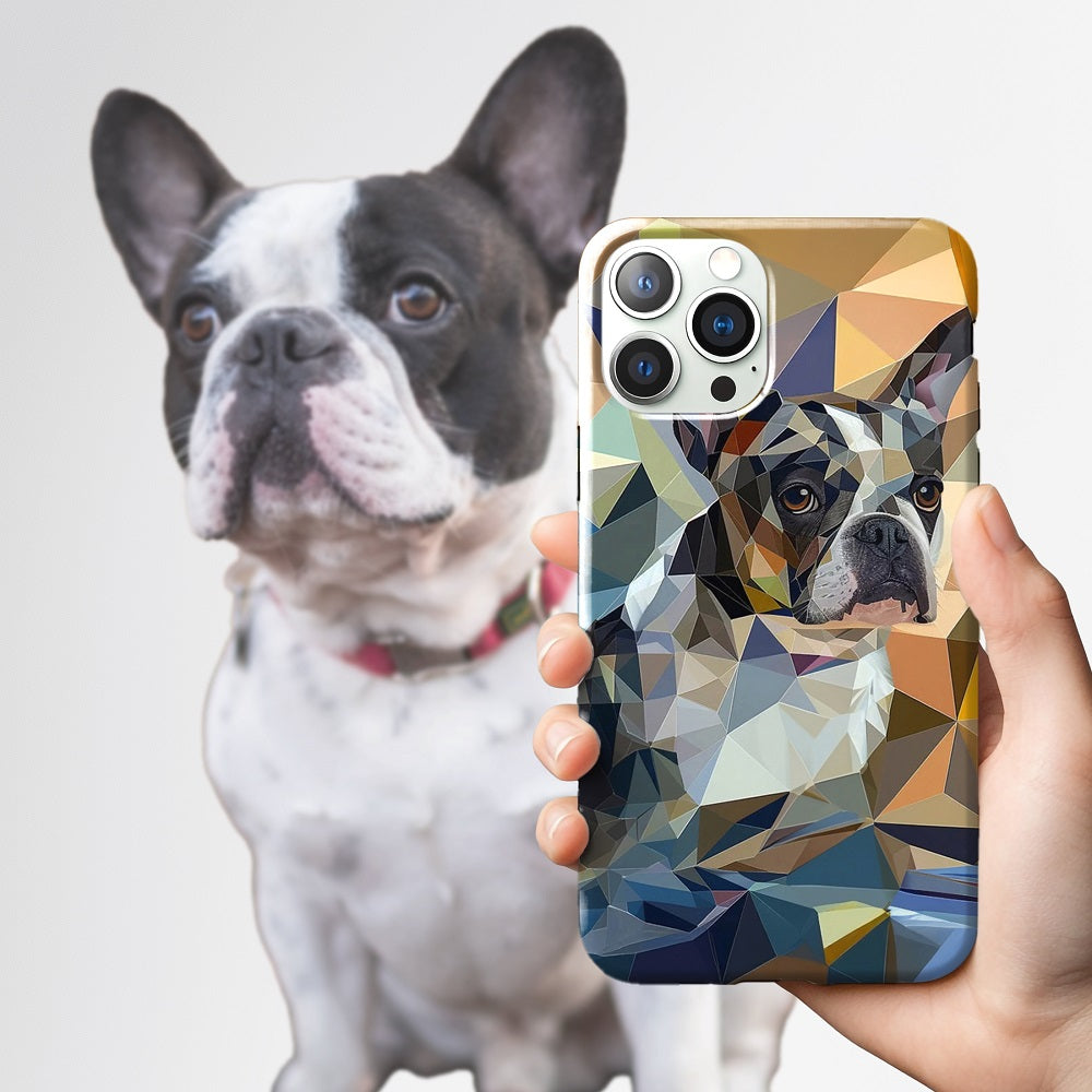 Case telefonico art-geometria del cubismo