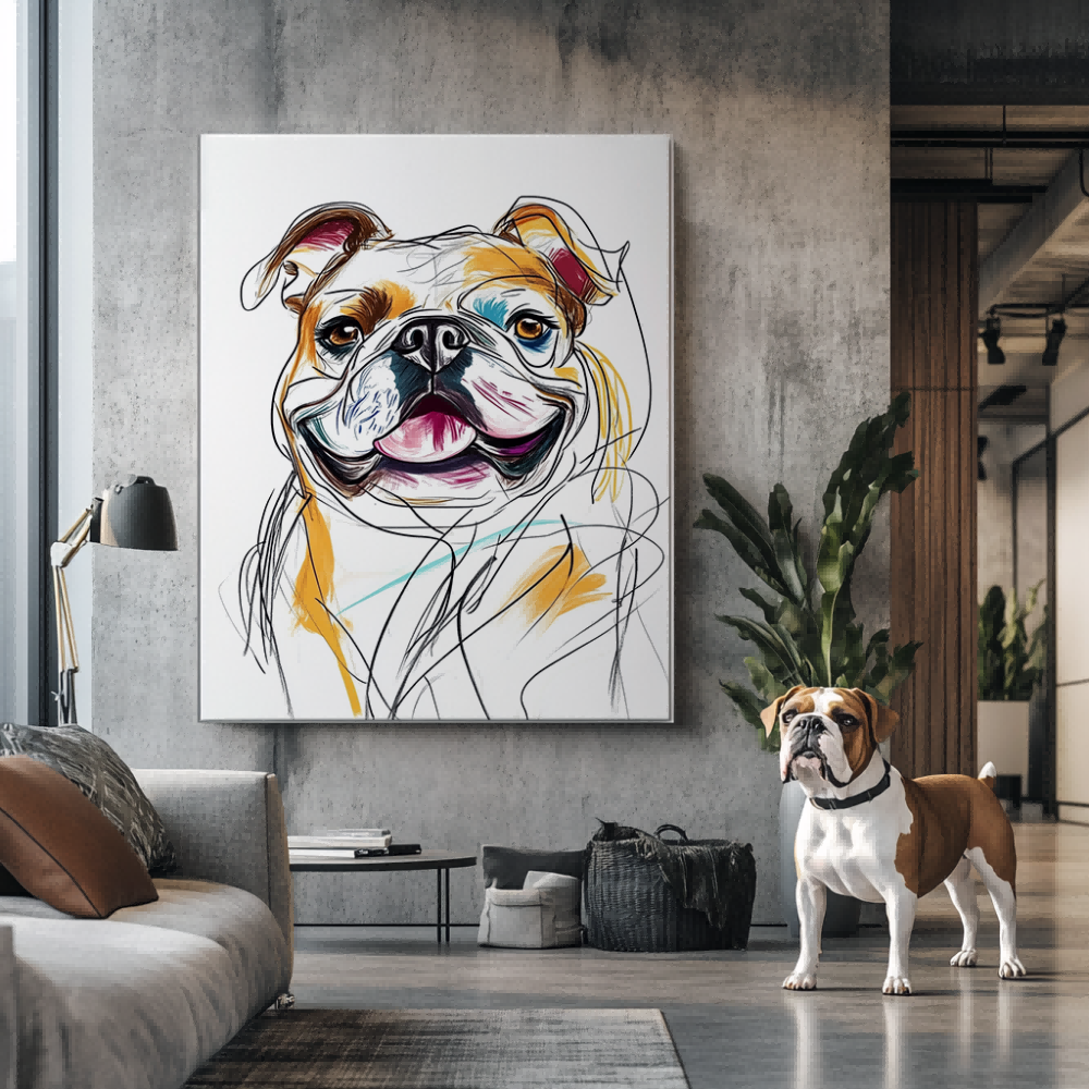 PetLines Texture Portrait