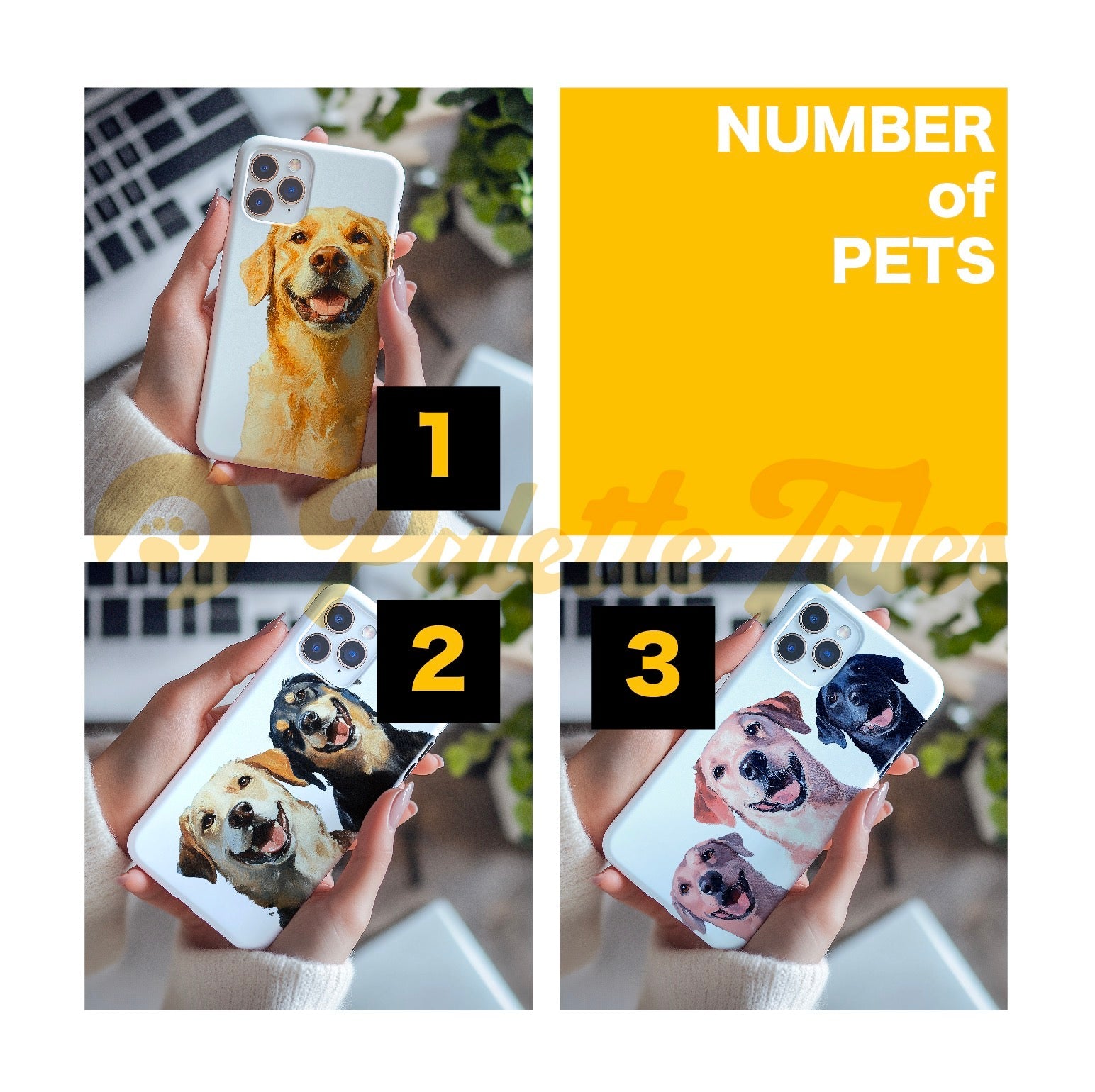 Pawprints of Hope Telefon Case