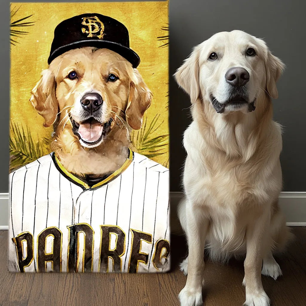 Custom Baseball Glory Series Texture Portrait