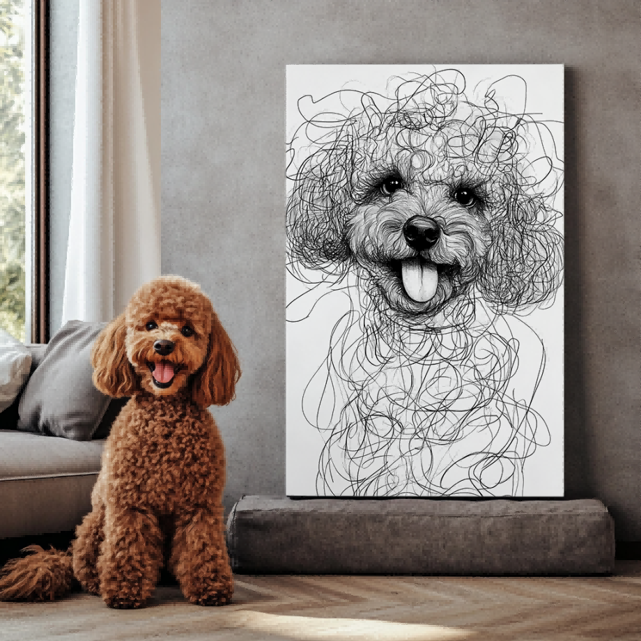 PetLines Texture Portrait