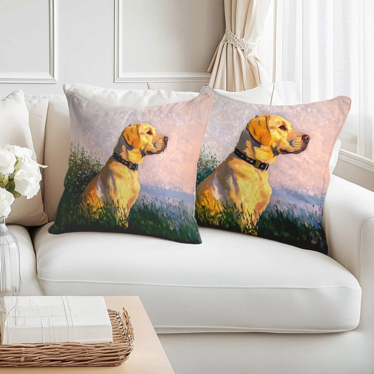 Monet Pillow