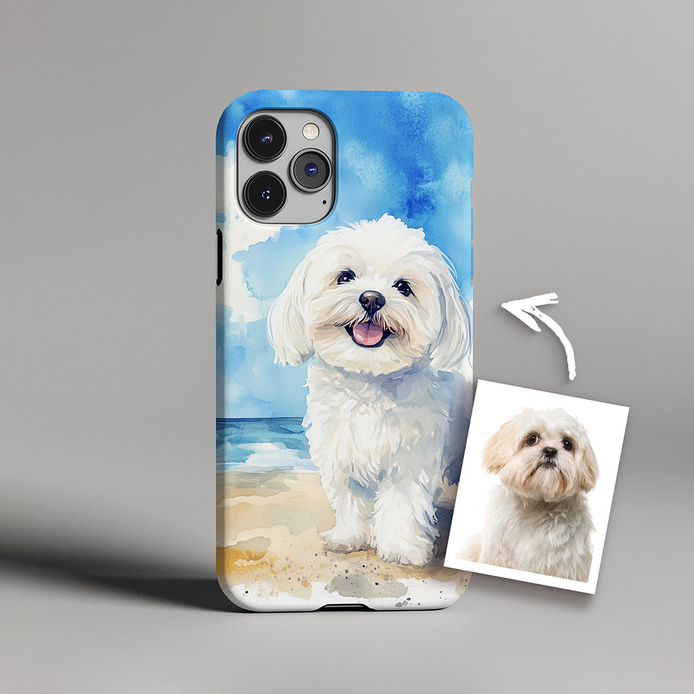 Beach Pet Phone Hülle