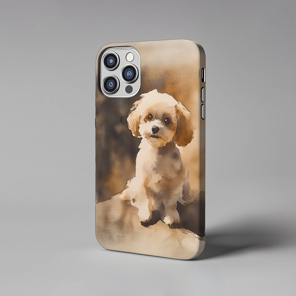 Custodia per telefono di pittura ad acquerello