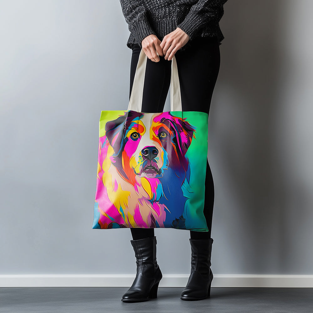 Neo-Pop Art Tote Bag