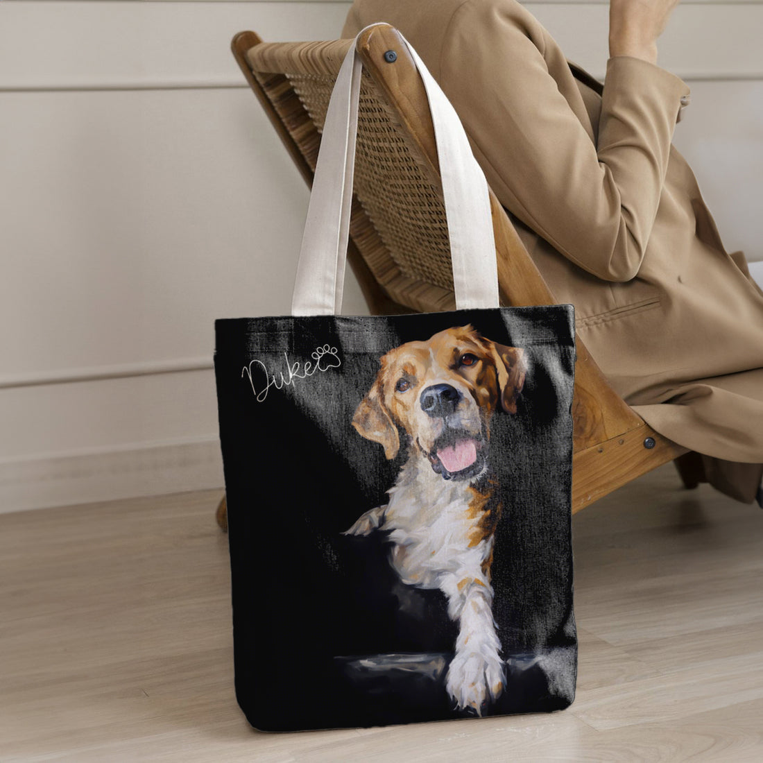 Pawprints of Hope Tote Bag