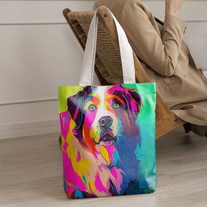 Neo-Pop Art Tote Bag