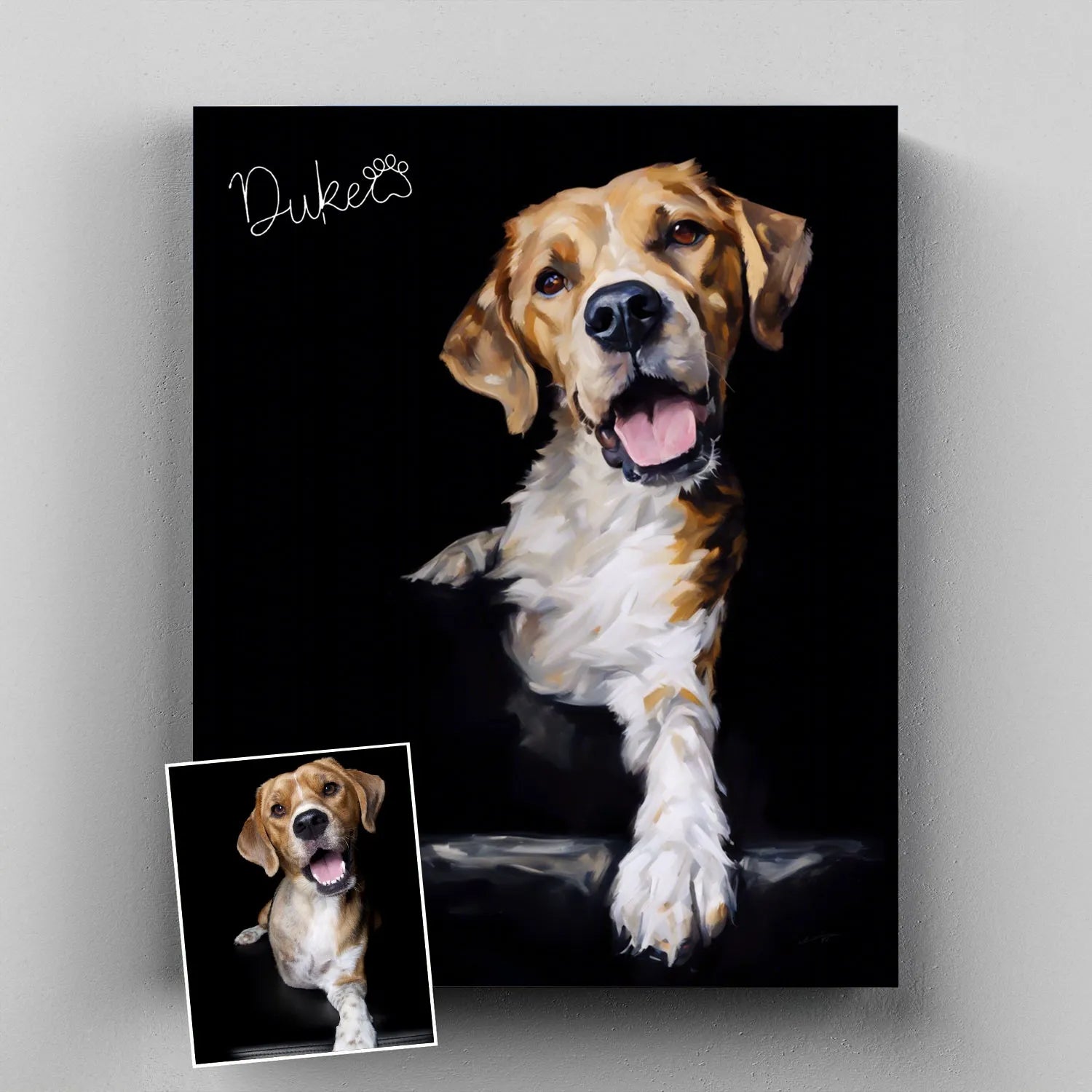 Hope Texture Pawprints of Hope Texture Portrait – PaletteTales