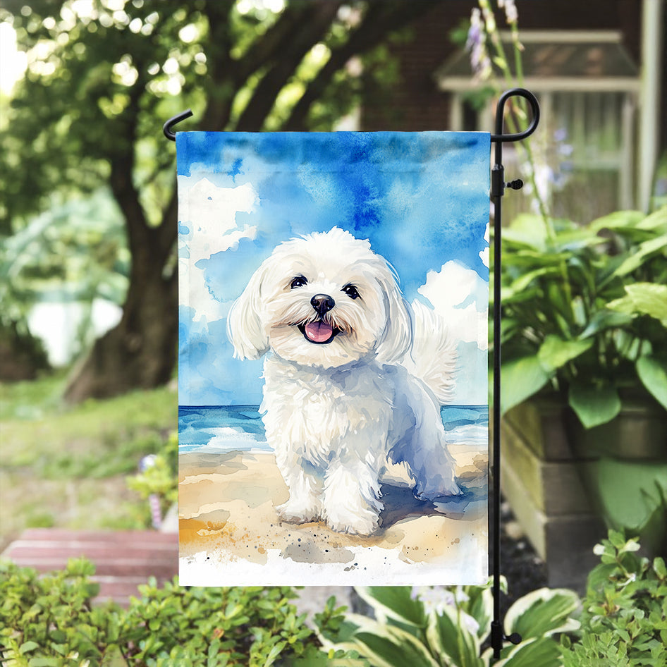 Beach Pet Garden Flag