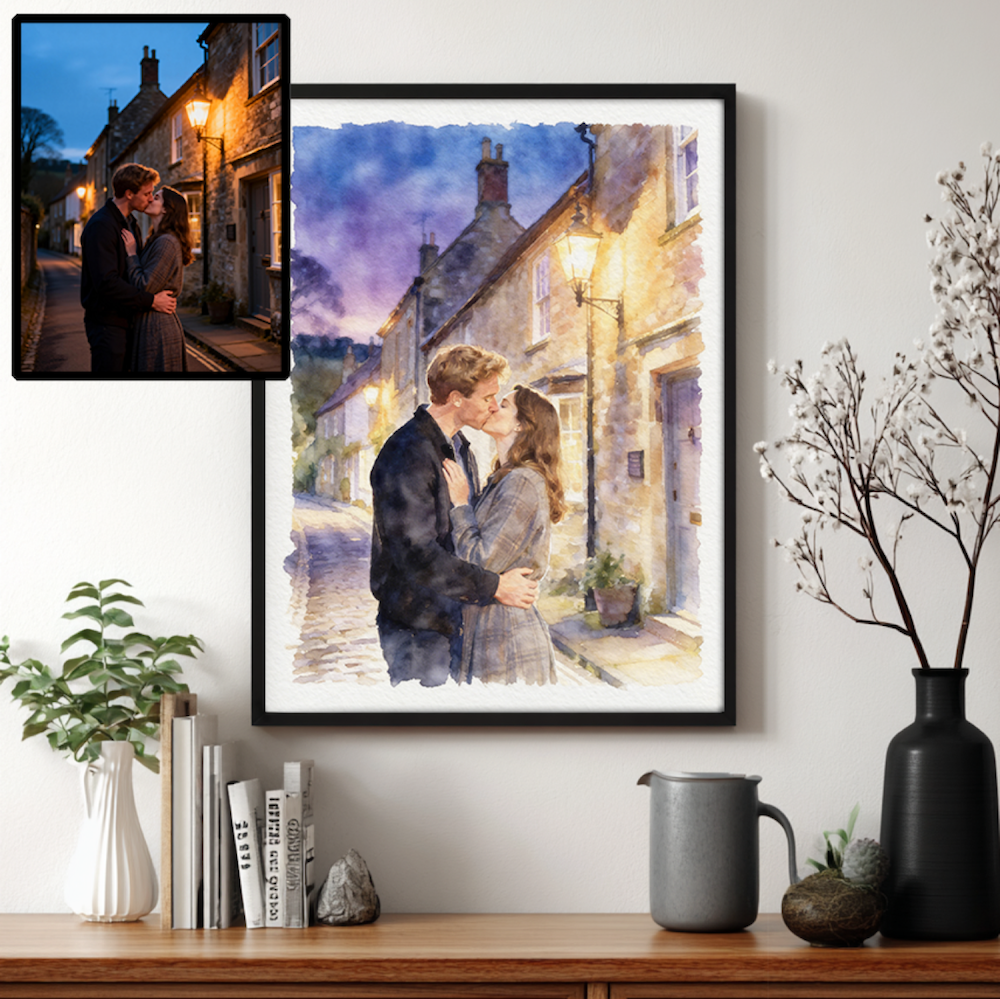 PAWS EN MONDRIAN TEXTRE PORTRAIT