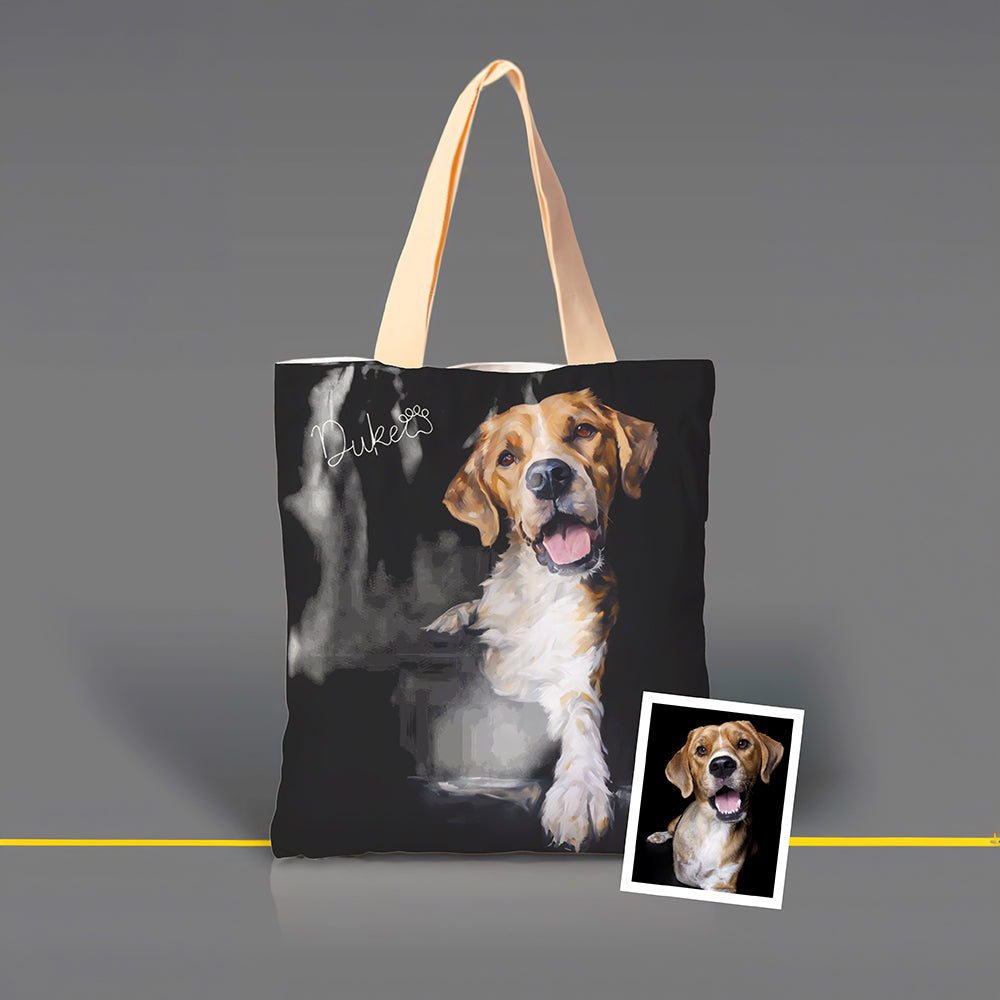 Pawprints of Hope Tote Bag