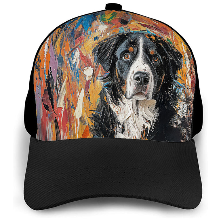 Abstract Expressionism Baseball Cap