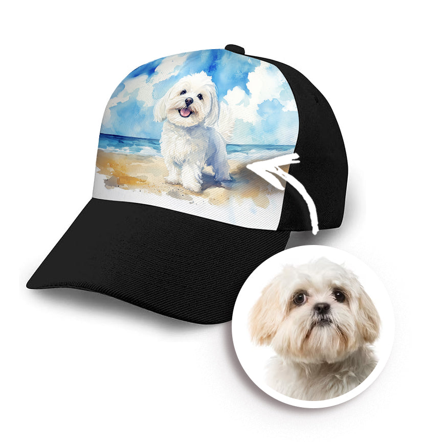 Beach Pet Baseball Cap