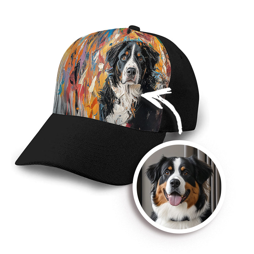 Abstract Expressionism Baseball Cap