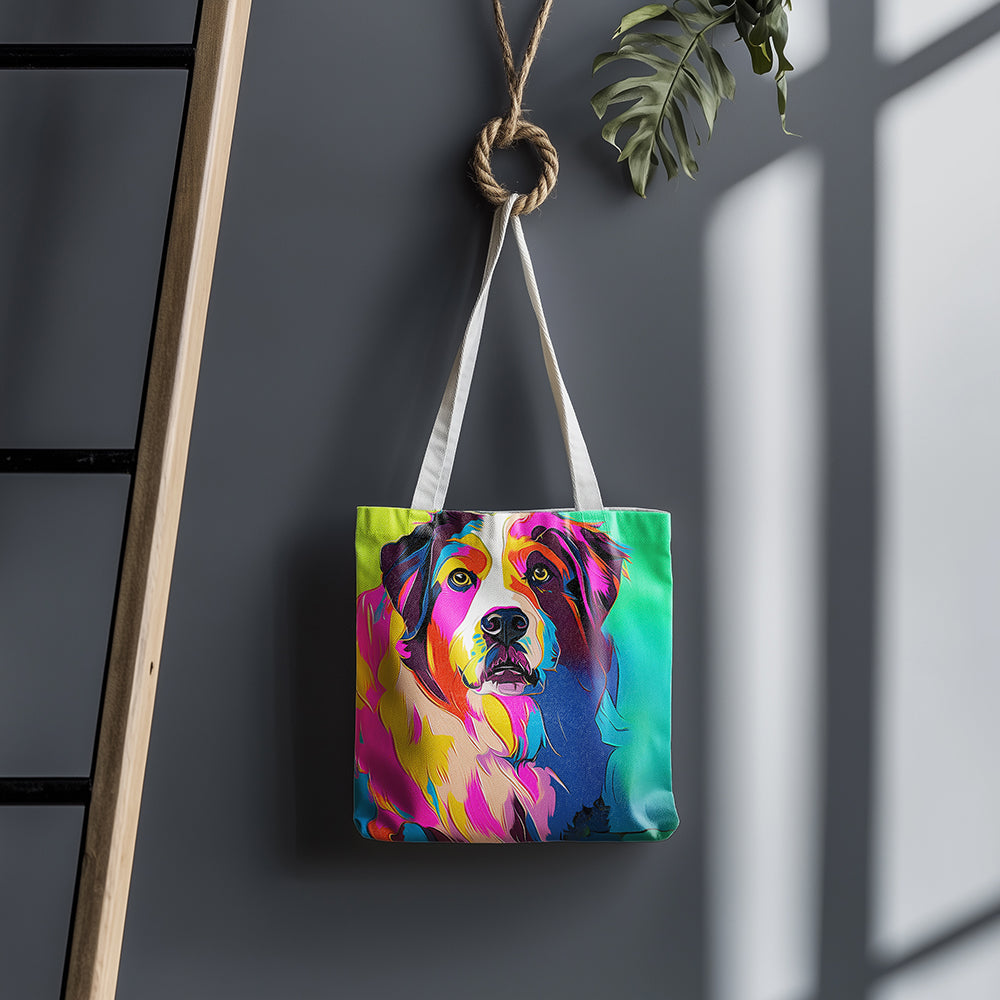 Neo-Pop Art Tote Bag