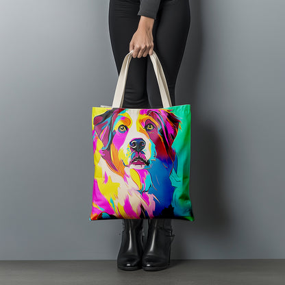 Neo-Pop Art Tote Bag