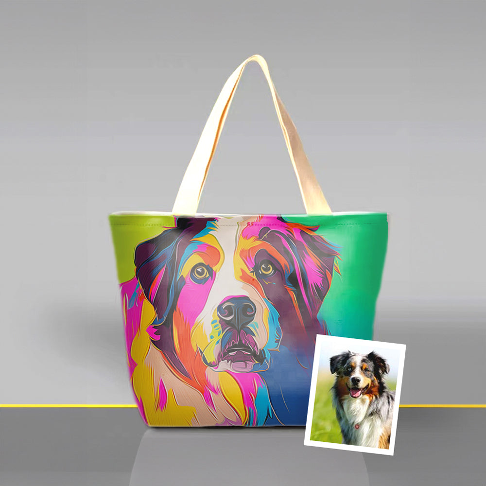 Neo-Pop Art Tote Bag