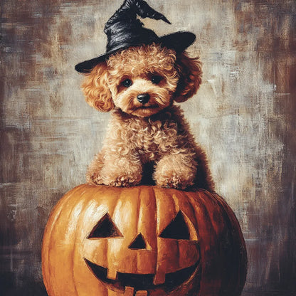 ‘Happy Halloween’ Series Texture Portrait-Wizard