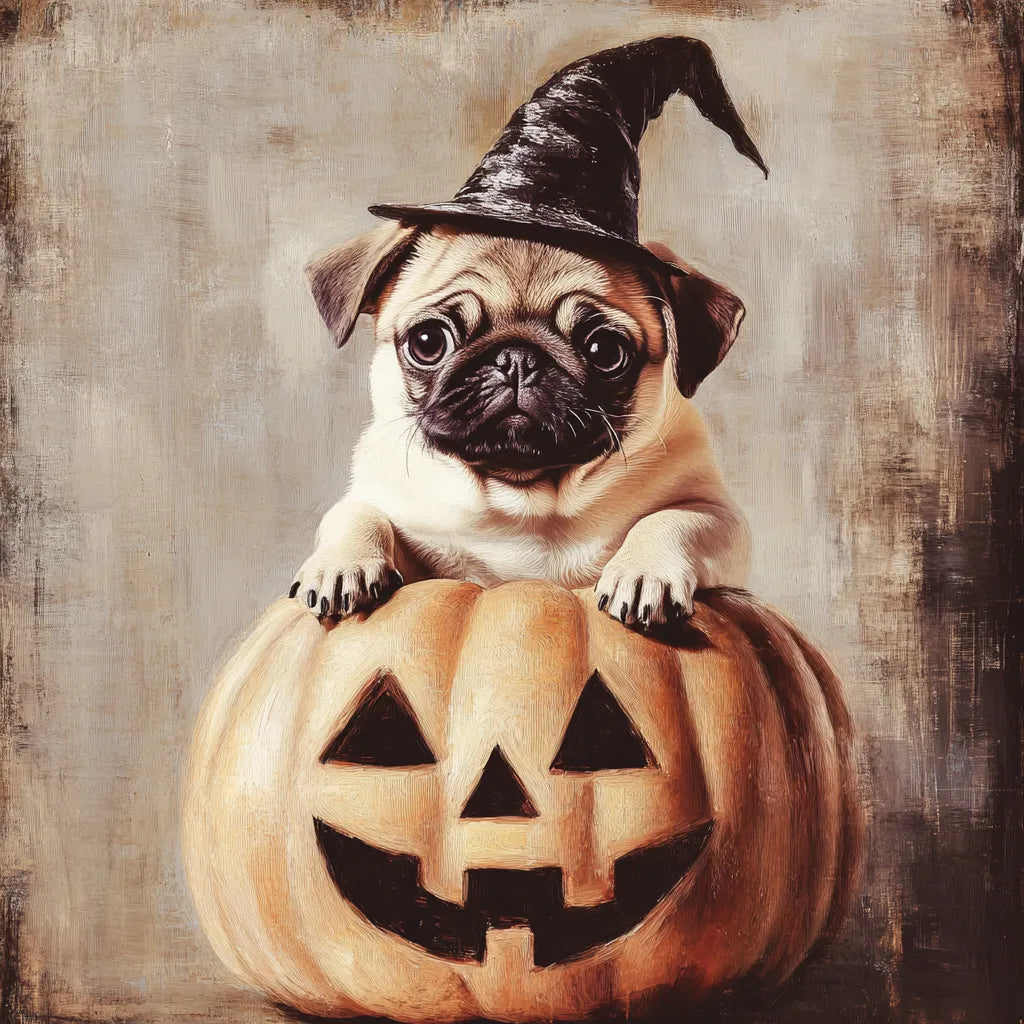 ‘Happy Halloween’ Series Texture Portrait-Wizard