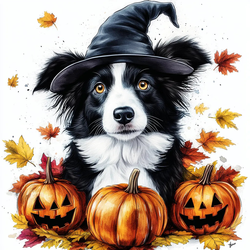 Serie &quot;Happy Halloween&quot; Canvas-Pumpkin Paradise