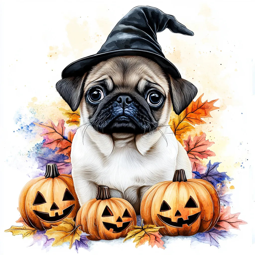 Serie &quot;Happy Halloween&quot; Canvas-Pumpkin Paradise