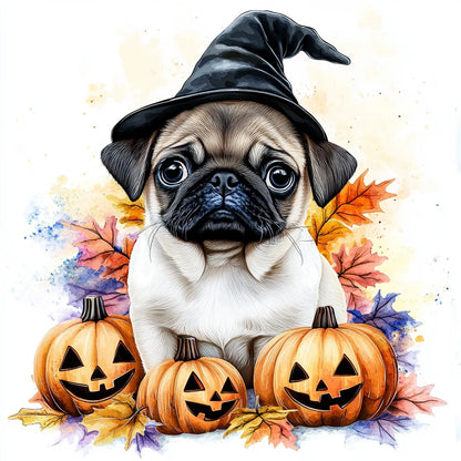 Serie &quot;Happy Halloween&quot; Canvas-Pumpkin Paradise