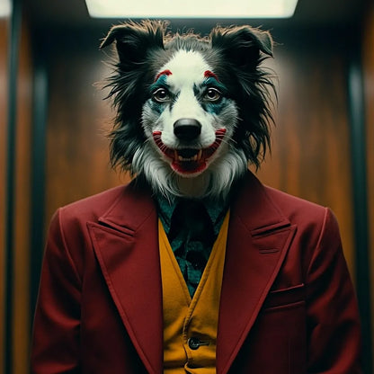 Joker -Texturporträt