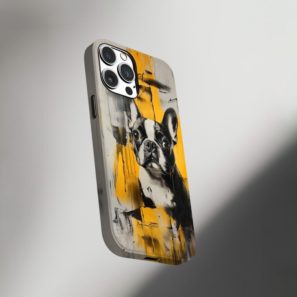 Custodia per telefono inchiostro bianco graffiti-nere