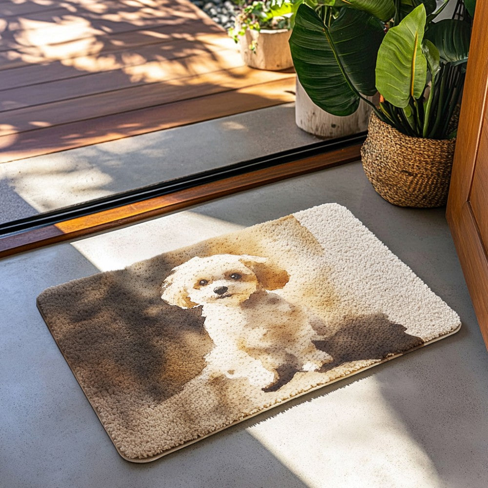 Watercolor Painting Custom Doormat